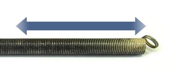 Mesure de ressort de traction DoorHan